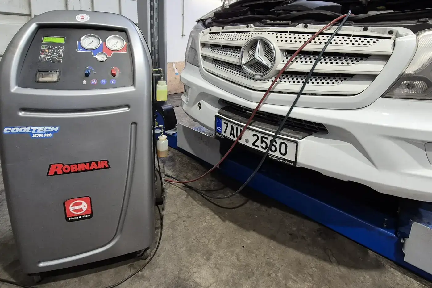Servis autobusů BMC